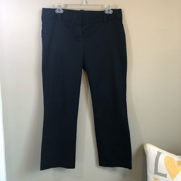 J Crew NAVY City Fit Stretch Chino Capri Size 6 - Picture 2 of 11